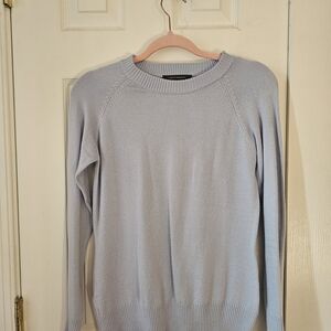 French Connection Soft Blue Crewneck Sweater